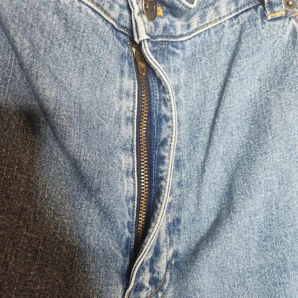 Lauren Ralph Lauren Medium Wash Womens Plus Size Cropped Jeans Size 18W - Picture 5 of 6